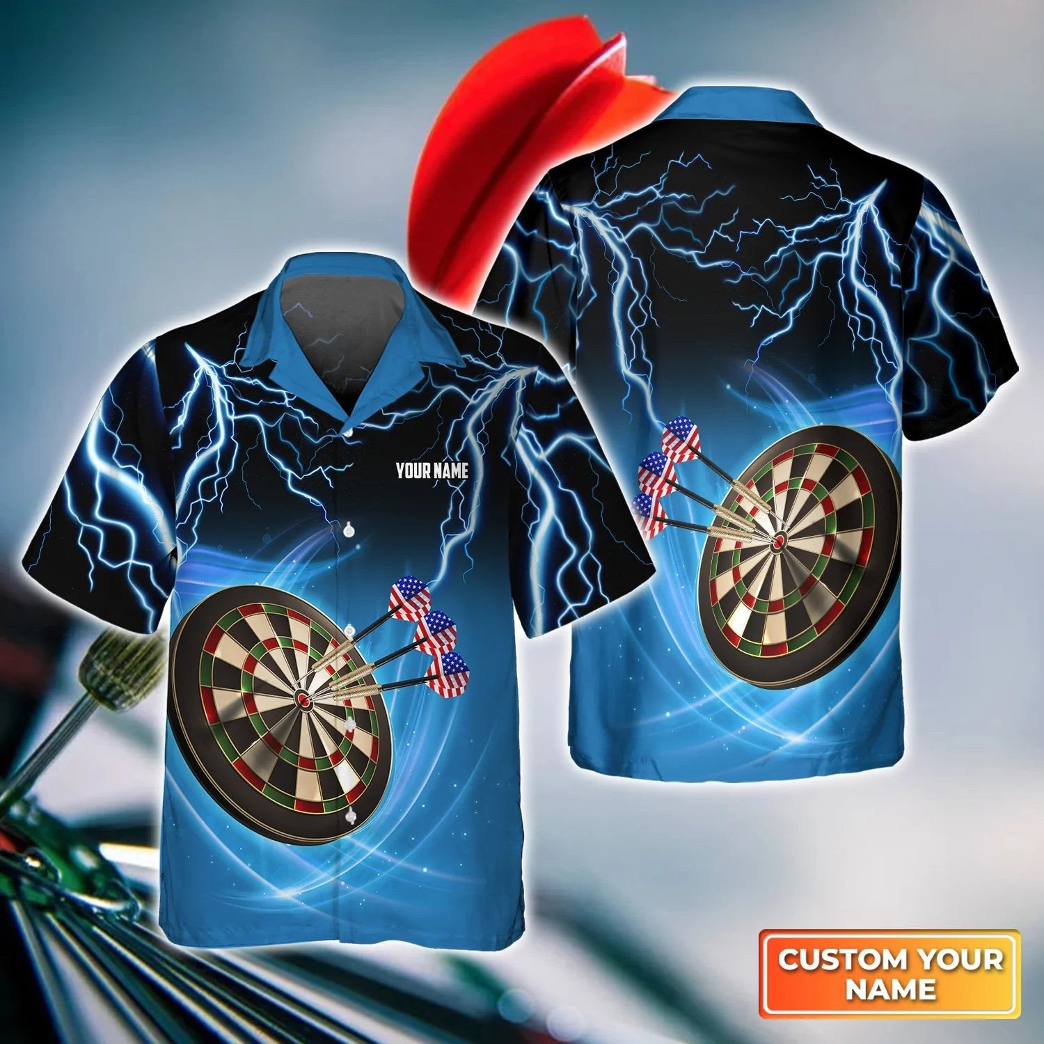 Addict Celtic Pattern Darts Hawaiian Shirt/ Darts Hawaiian shirt for men/ gift For Dart Team Player