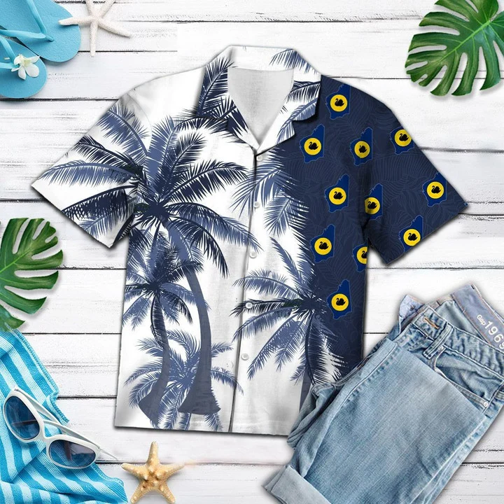 Palm Tree Great Gift For Western Australia Lover Pattern Hawaiian Shirt