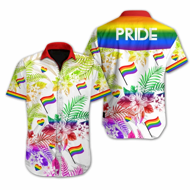 Lgbt Pride Love Is Love Vivid Hawaiian Shirt
