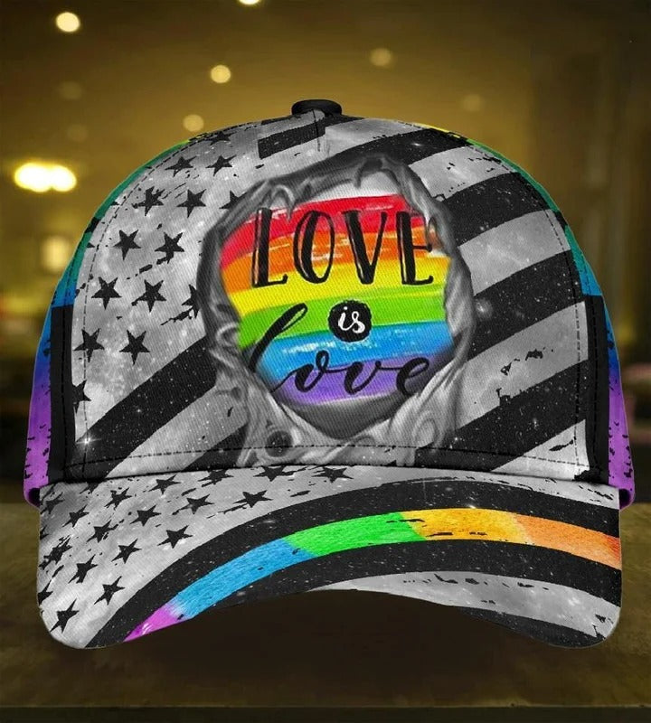 Pride Cap For LGBTQ/ LGBT Printing Baseball Cap Hat 404 Not Found/ All Over Print 3D Gay Lesbian Cap