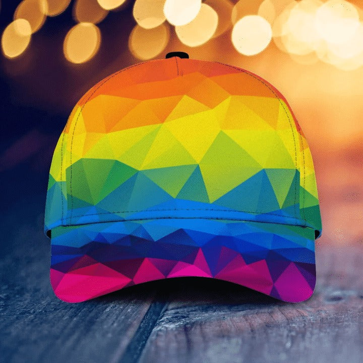 Pride Cap For LGBTQ/ LGBT Printing Baseball Cap Hat 404 Not Found/ All Over Print 3D Gay Lesbian Cap
