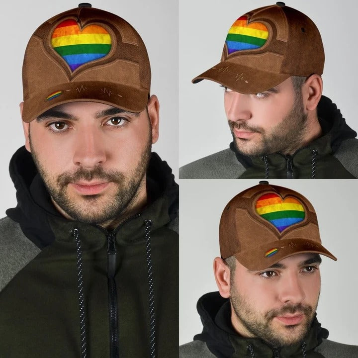 Love Is Never Wrong Lgbt Printing Baseball Cap Hat/ Gay Basebal Cap/ Lesbian Hat