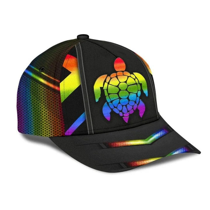 Gay Pride Accessories/ Sea Turtle You Are Loved LGBT Printing Baseball Cap Hat/ 3D Baseball Cap For Lgbt