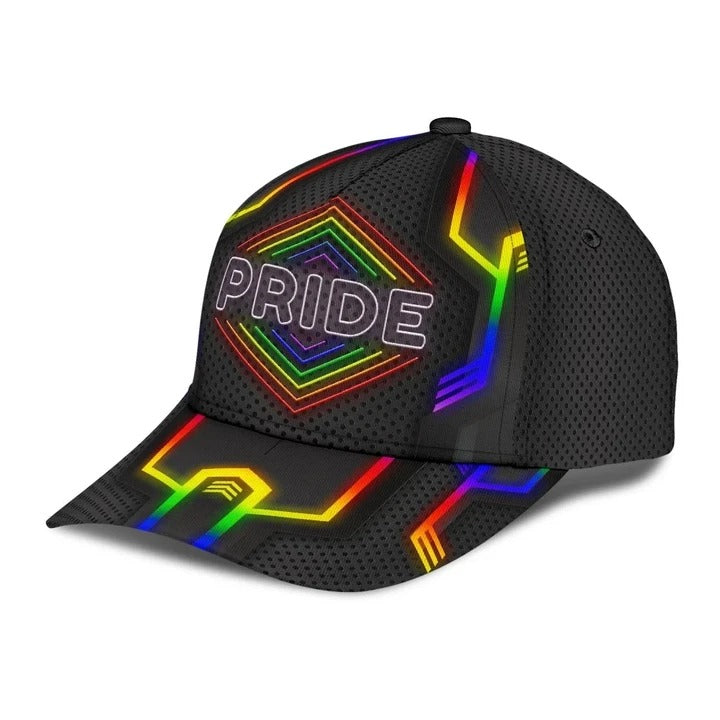 Pride Rainbow Color Baseball Cap For Lgbt/ Pride Cap/ Lgbt Accessories/ Transgender Cap Hat