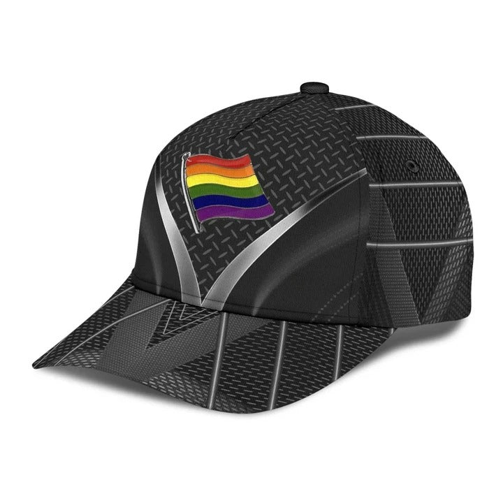 Lesbian Pride Baseball Cap/ Lesbian Couple Accessories/ Lgbt Classic Cap