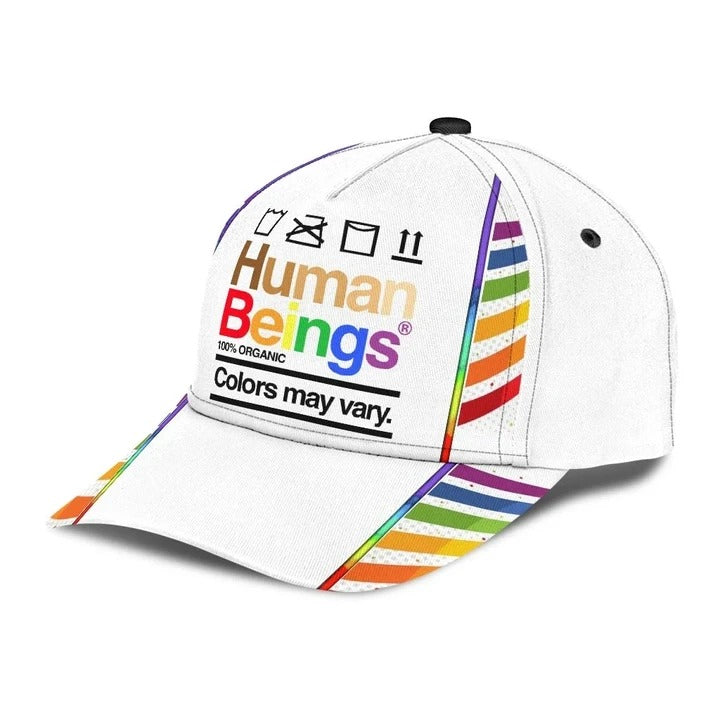 Lgbt All Over Print Baseball Cap Hat/ Lgbt Cap For Ally Support