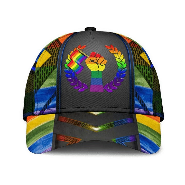 Lesbian Cap Pride Gay Classic Cap There''s Nothing Wrong With You Lgbt All Over Print Baseball Cap Hat