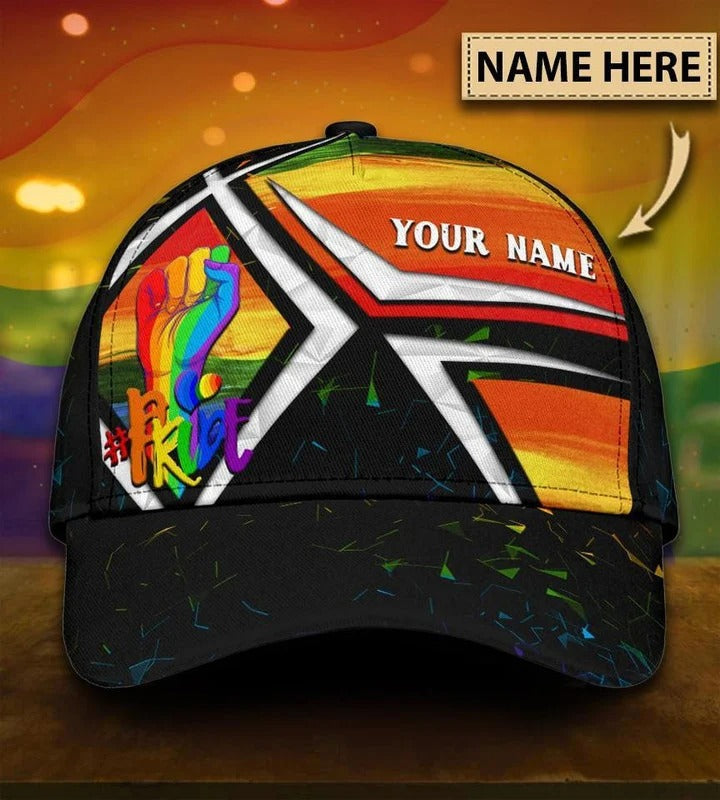 Personalized With Name Lgbtq Cap/ I Don