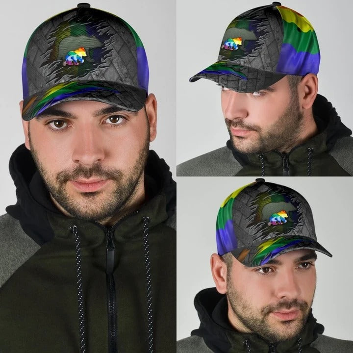 Pride Baseball Cap For Him/ Equality Pride Love Is Love Lgbt Printing Baseball Cap Hat/ Gaymer Gifts