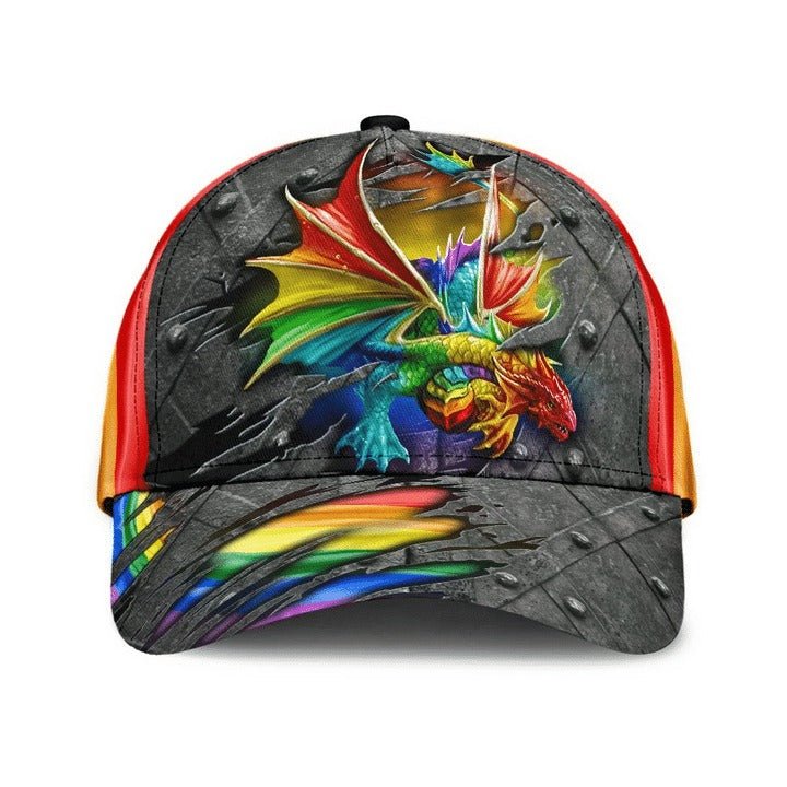 Lgbt Baseball 3D Cap/ B Plus K Lgbt Printing Baseball Cap Hat