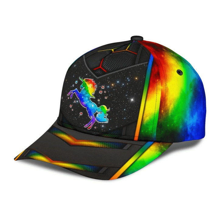 Pride 3D All Over Printing Baseball Cap/ Reaper Show Up LGBT Classic Cap/ LGBT Pride Accessories