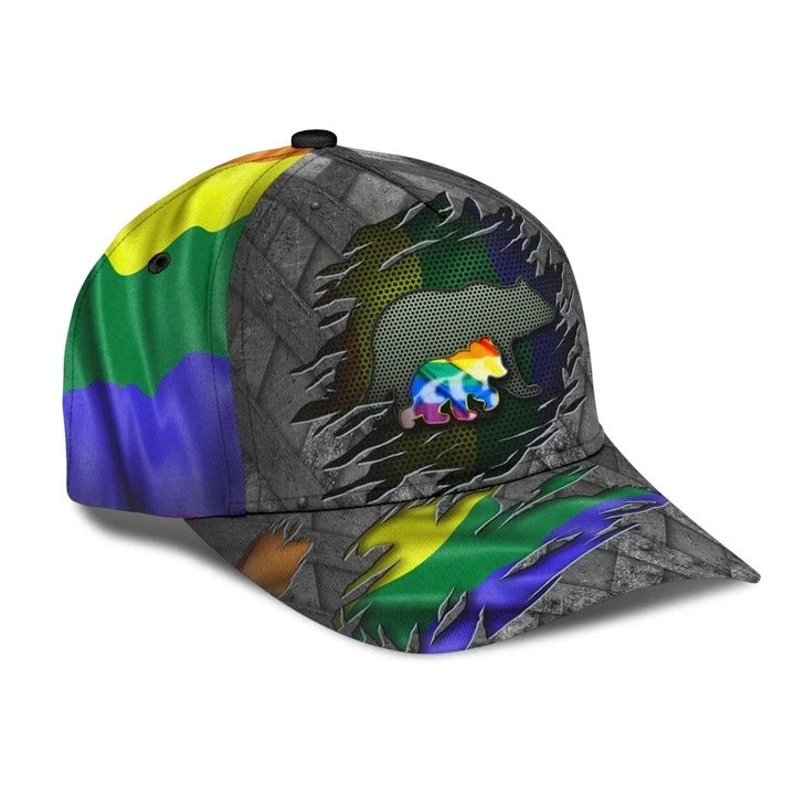 LGBT Cap Fight For Rights Pride LGBTQ Printing Baseball Cap Hat/ Gay Pride Accessories