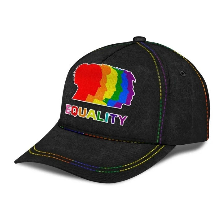 LGBT Baseball Cap/ Lgbt National Equality Classic Printing Baseball Cap Hat/ Pride Cap
