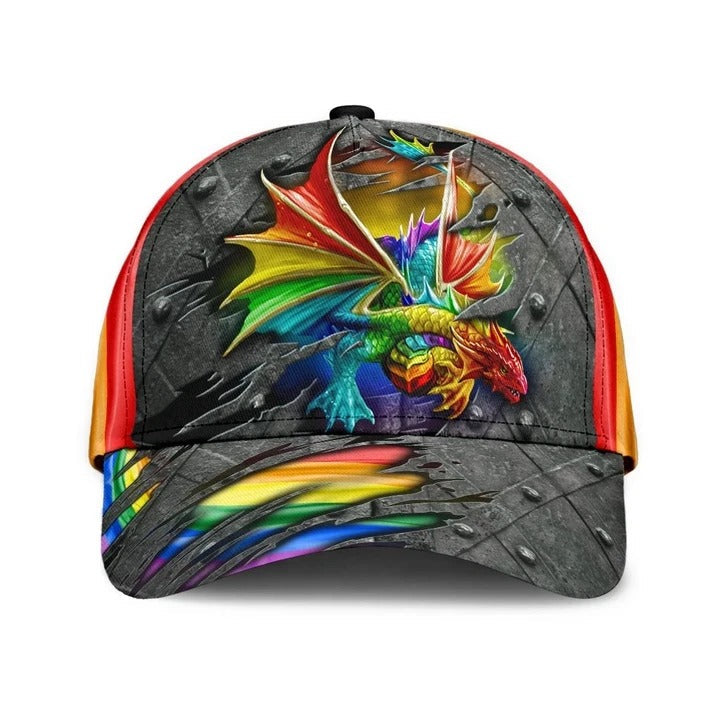 Pride Classic Cap/ Being Yourself Ribbon Awareness LGBT 3D Printed Baseball Cap Hat/ Lgbt Gifts