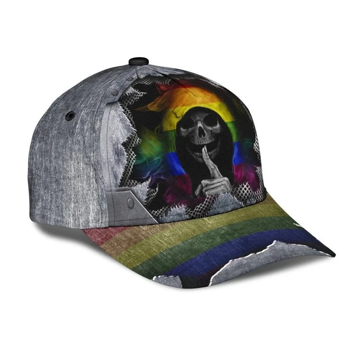 Hope Will Never Be Silent Lgbt 3D Printing Baseball Cap Hat
