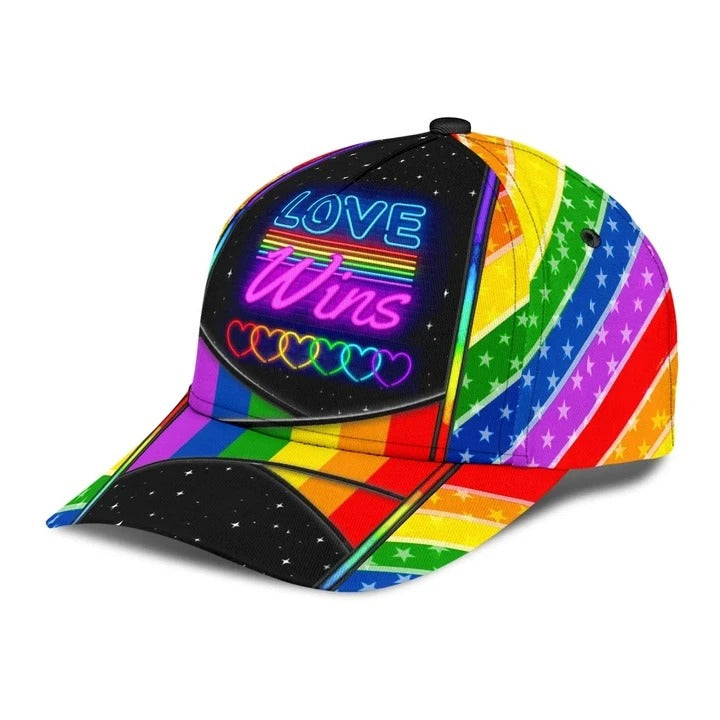 3D All Over Printing Baseball Cap Hat/ Lgbt Pride Together We Rise/ Gay Pride Accessories