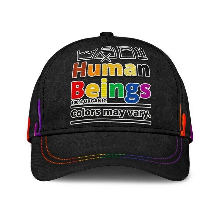 Retro LGBT Pride Classic Cap/ Love Is Love Printing Baseball Cap Hat/ Gay Pride Accessories