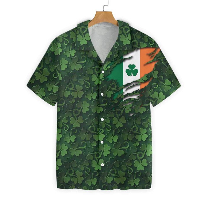 Hawaiian Aloha Shirt/ St Patrick