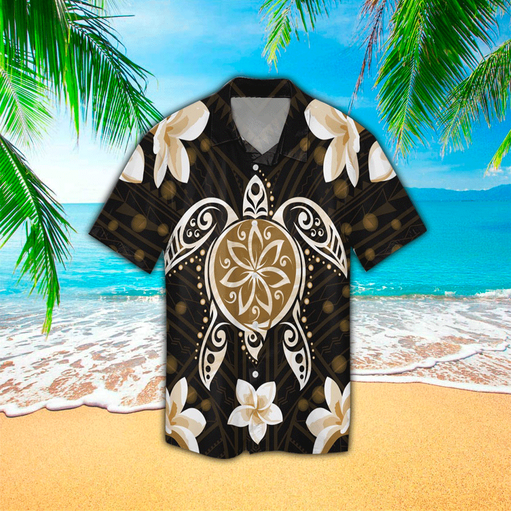 Gift for turtle lover/ Turtle Hawaiian Shirt new/ Hawaiian Shirts for Men Short Sleeve Aloha Beach Shirt
