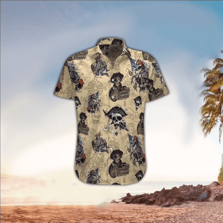 Skull Shirt/ Skull Hawaiian Shirt For Skull Lovers/ Hawaiian shirt for Men/ Women/ Adult