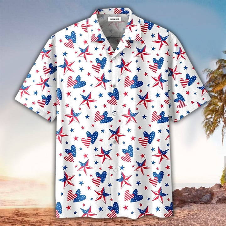 4th Of July Hawaiian Shirt/ independence day hawaiian shirt for Men