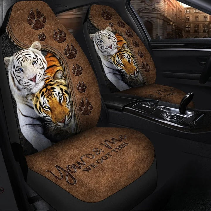 Tiger Couple We Got This Car Seat Covers Universal Fit