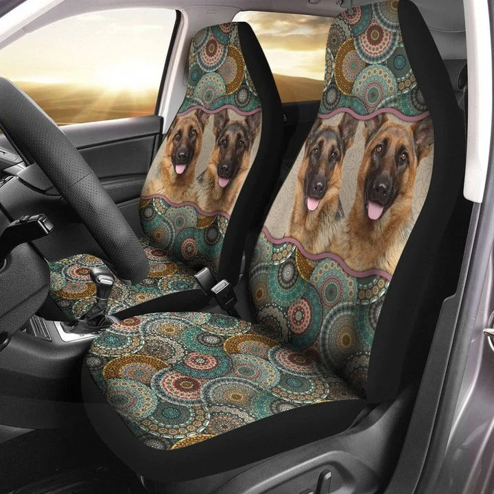 Car Seat Cover For German Shepherd Lover