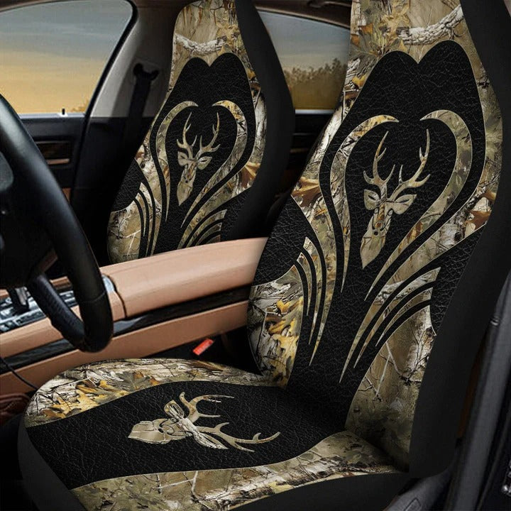 Deer Lover Front Car Seat Cover/ Women Seat Cover For Car