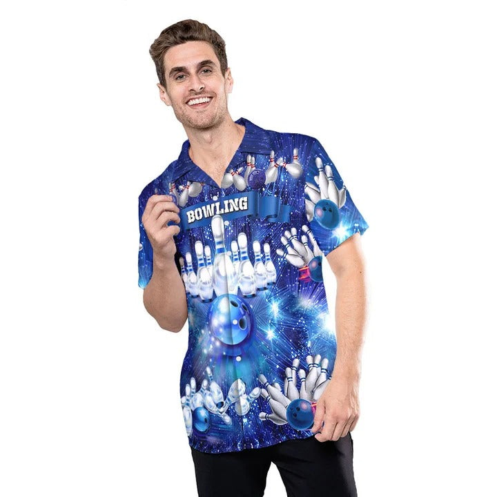 Love Bowling Hawaiian Shirt/ Cool Bowling Hawaiian Shirt Summer