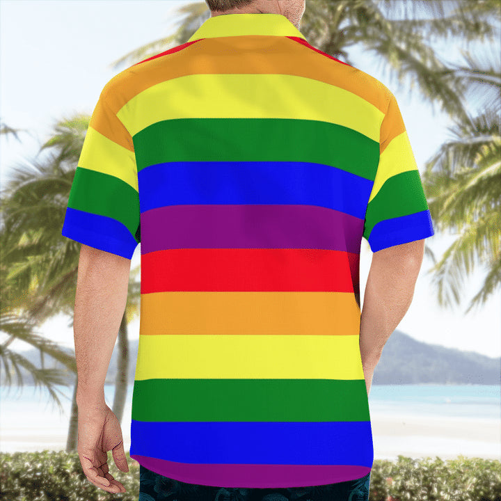 Lgbt Pride I Licked It Hawaiian Shirt/ Gift foe couple LGBT