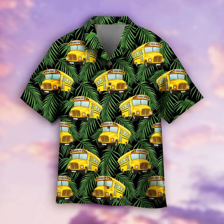Bus Driver 3D Hawaiian shirt/ Bus Driver Hawaii shirt/ Gift for Driver