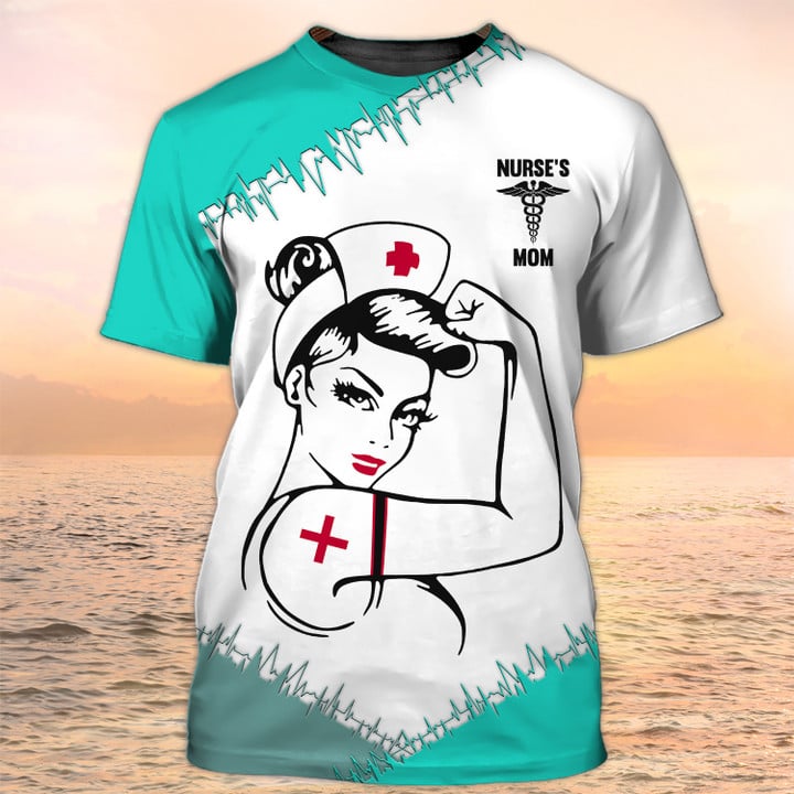 Nurse Mom Tshirt/ Nursing Custom Shirts/ Nurse Personalized Name/ Funny Nurse Shirt