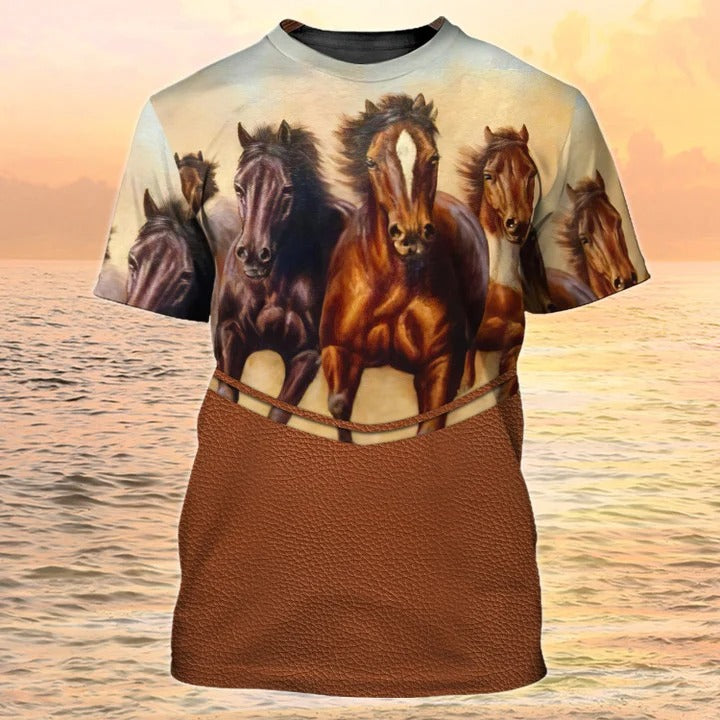 Funny Horse Shirts/ Horse Tshirt/ Funny Horse Shirts 3D All Over Print