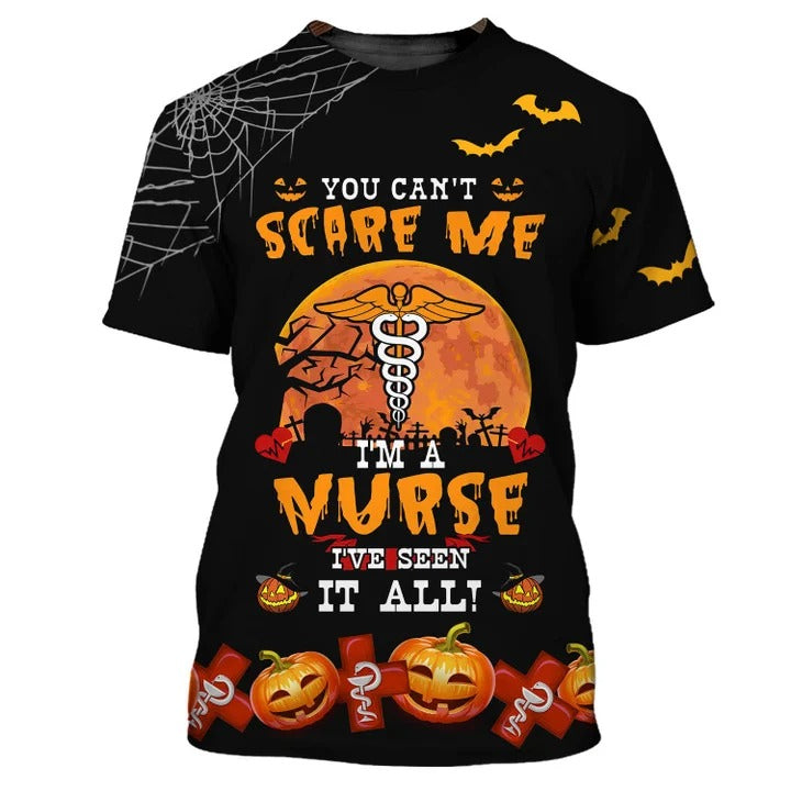 Halloween Nurse T Shirt/ You Can