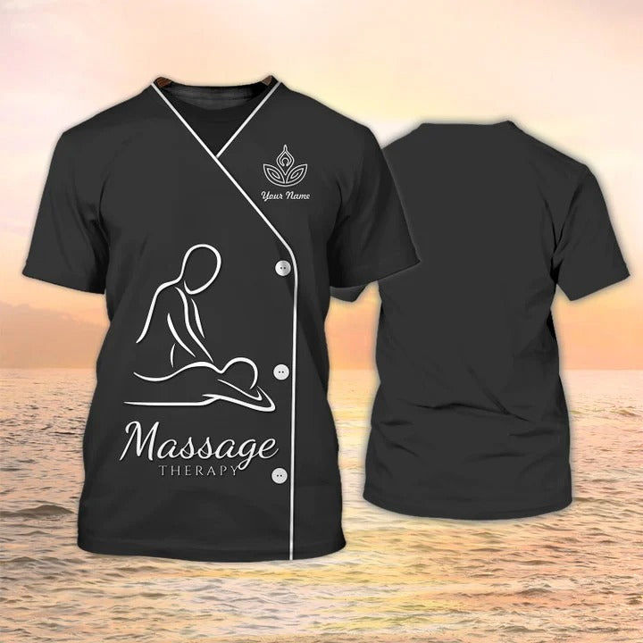Massage Therapist Apparel Massage Therapy Custom Shirt