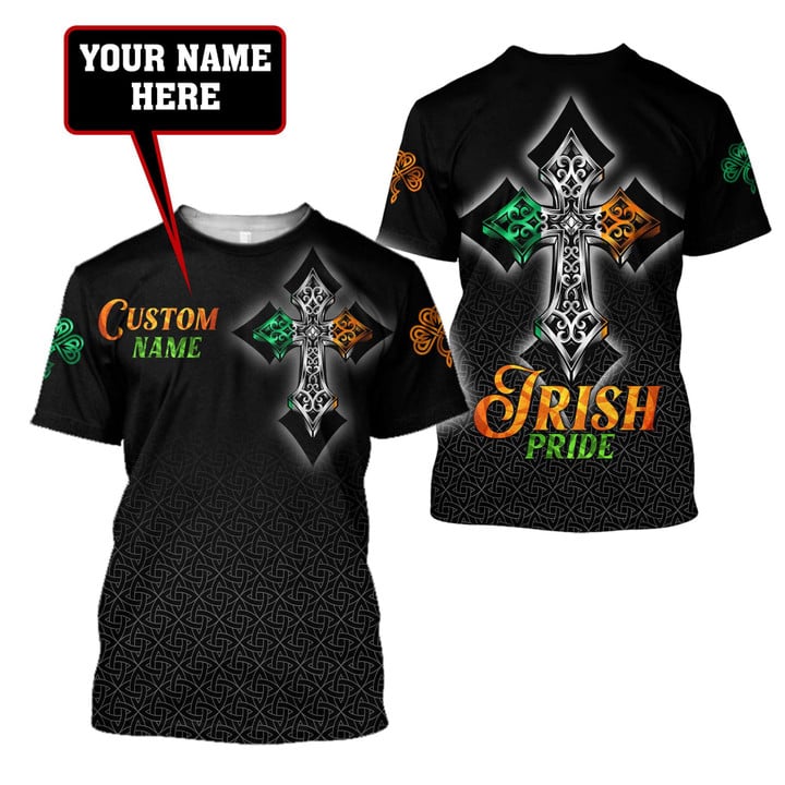 Irish Pride Cross Celtic Saint Patrick