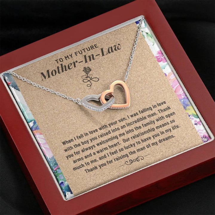 To My Future Mother-in-law/ To My Future Mom-in-law/ Gift for Mother-in-law/ Mom-in-law Necklace/ Mom Necklace