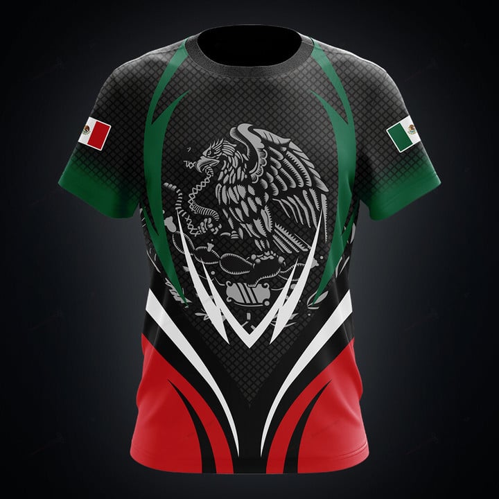 Custom Name Mexico Football Shirts/ Personalized 3D All Over Print Shirt For Men/ Mexico Shirt/ Football Shirt