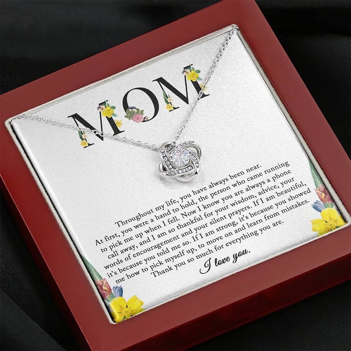 To My Mom Necklace/ Sentimental Gifts For Mom from Daughter/ Thank You Mom/ Mom Necklace/ Mother