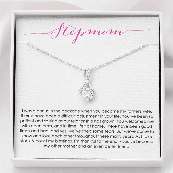 Bonus Mom Gift Necklace/ Present for Stepmom for Mother