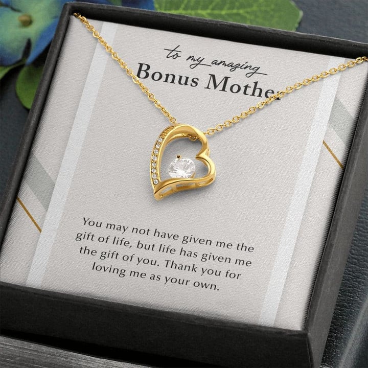 Sentimental Gift for Bonus Mother/ Step Mom Gift/ Present for Stepmom Bonus Mom Necklace/ Stepmom Necklace/ Step Mother