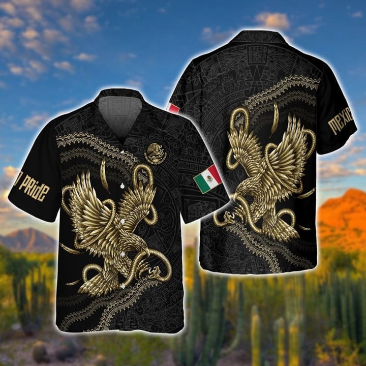 Mexico Hawaiian Shirt/ 3d All Over Printed Mexican Aloha Hawaiian Beach Shirts For Men And Women/ Beach Shirt