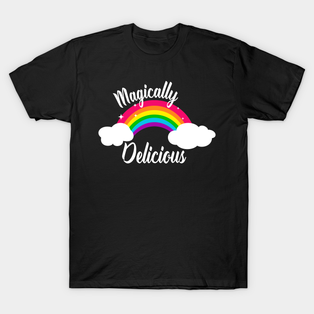Lesbian T Shirt/ Magically Delicious LGBT Pride Rainbow/ Gift For Gay Friend