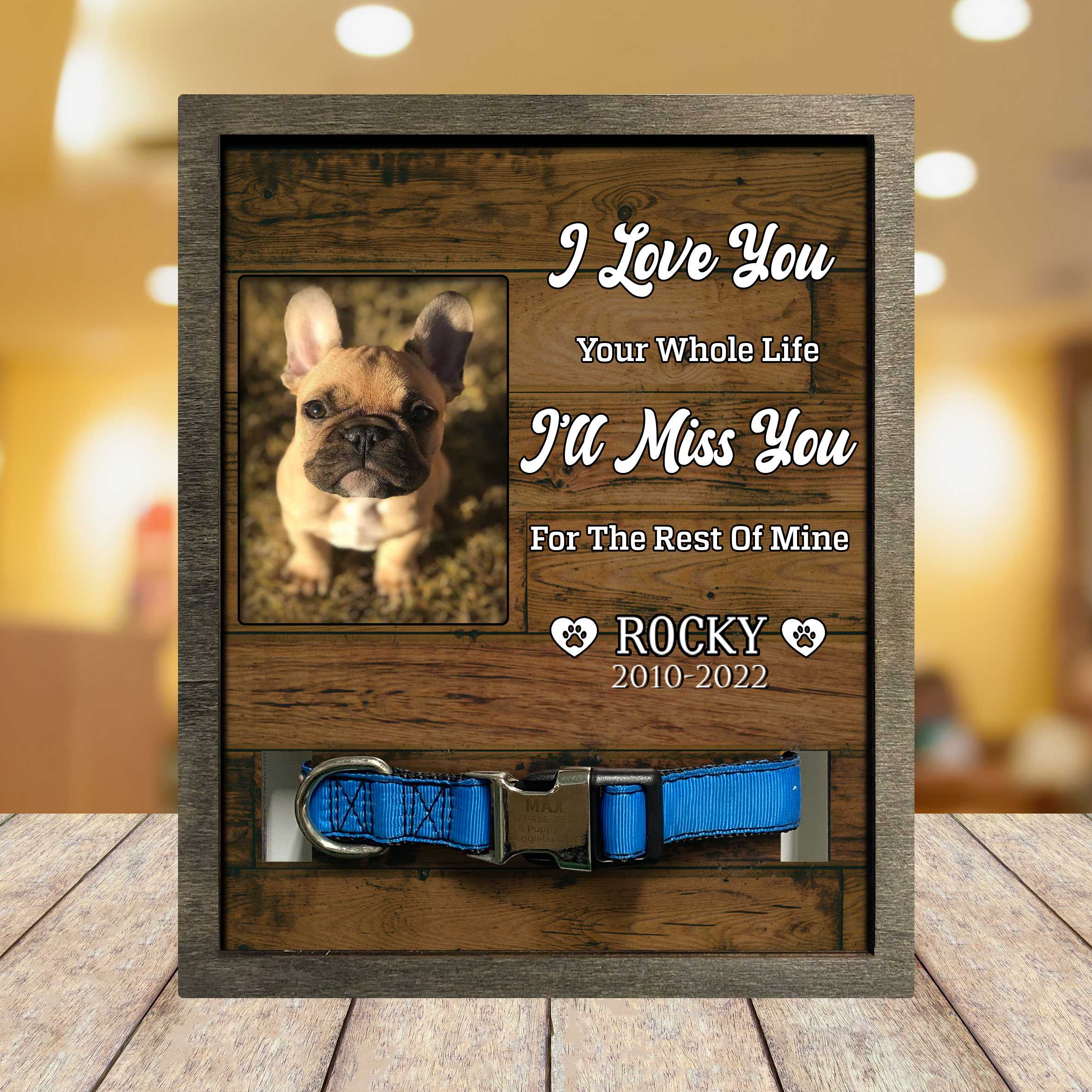 Dog Memorial Gifts/ Pet Loss Gift/ Remembrance/ Bereavement/ Keepsake/ Sympathy Pet Memorial Gifts