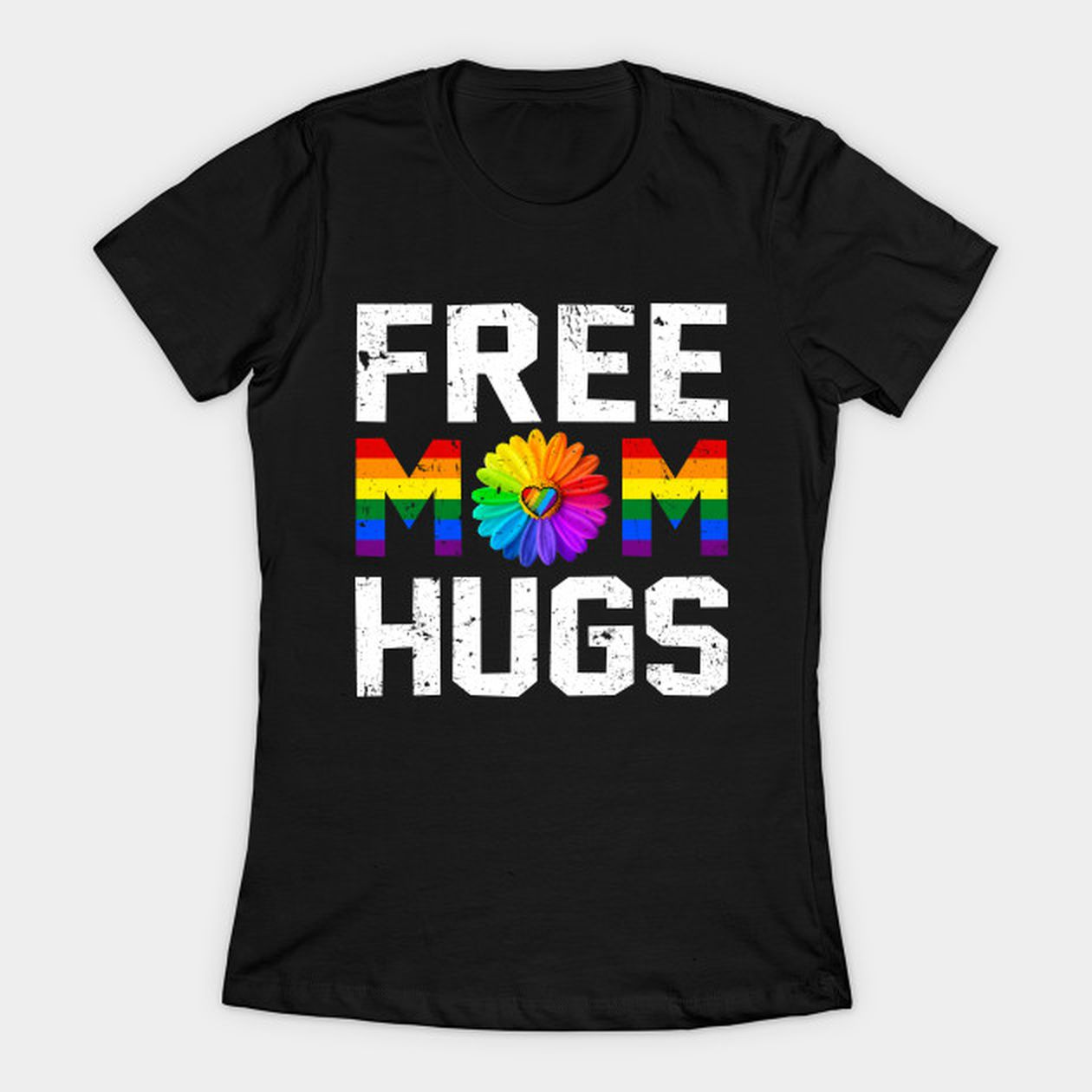 Free Mom Hugs LGBT Shirt/ Gay Pride Shirt/ Lesbian Shirt