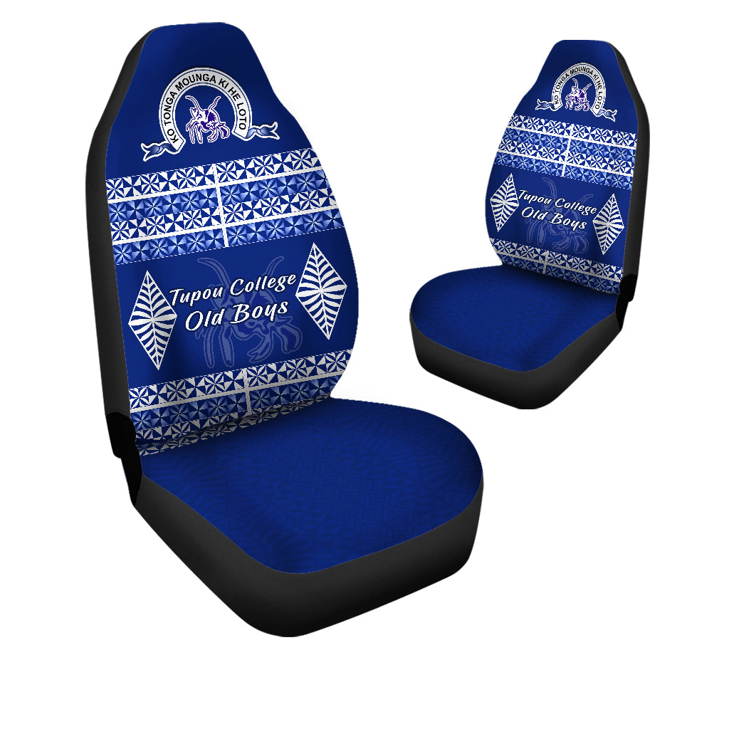 Old Boys of Tupou College Car Seat Covers 155th Anniversary