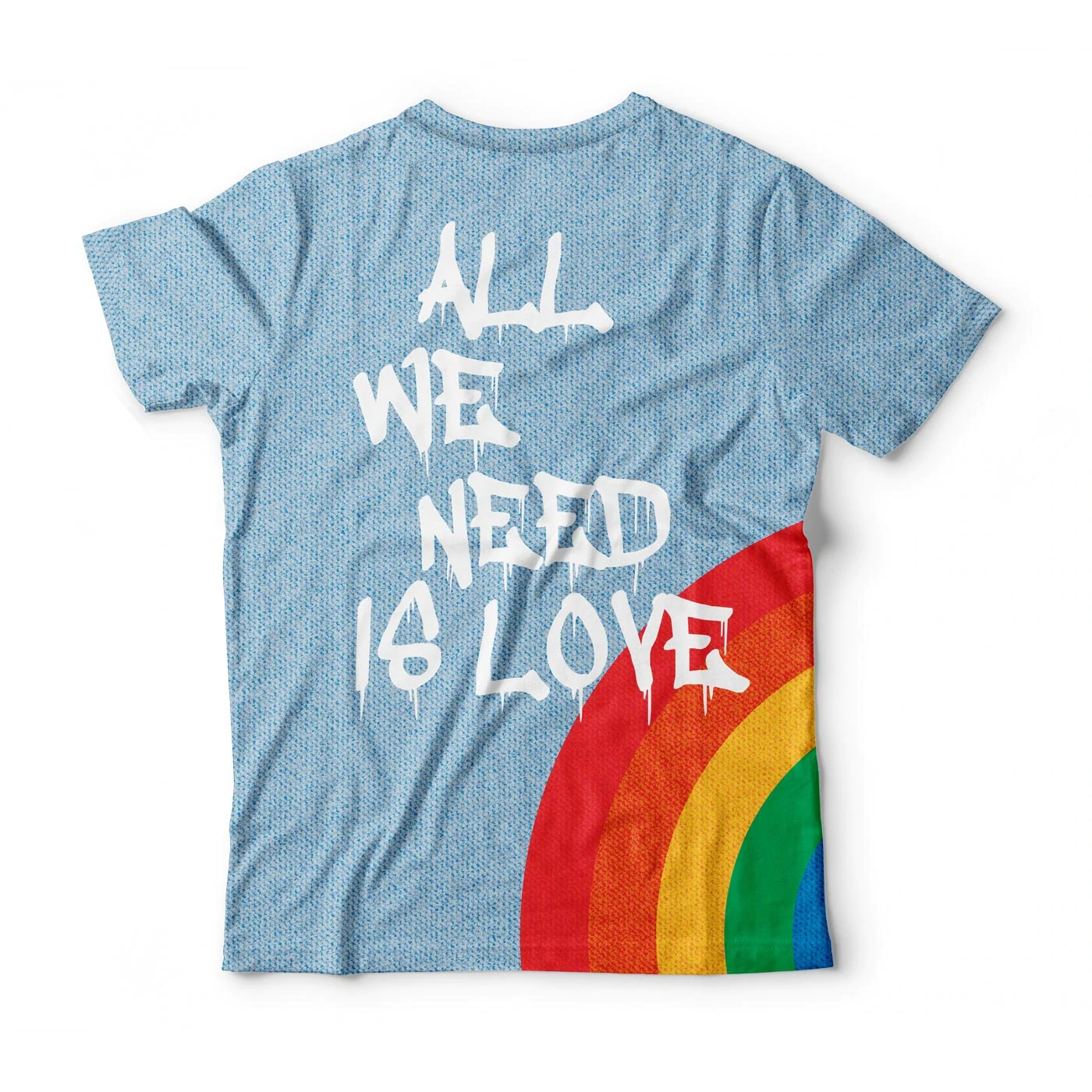Pride Love 3D Tshirt/ All We Need Is Love/ Pride Rainbow Shirt