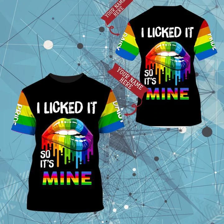 Custom 3D All Over Printed Pride Shirt For Gaymer/ Gift For Lesbian/ 3D Shirt For Pride