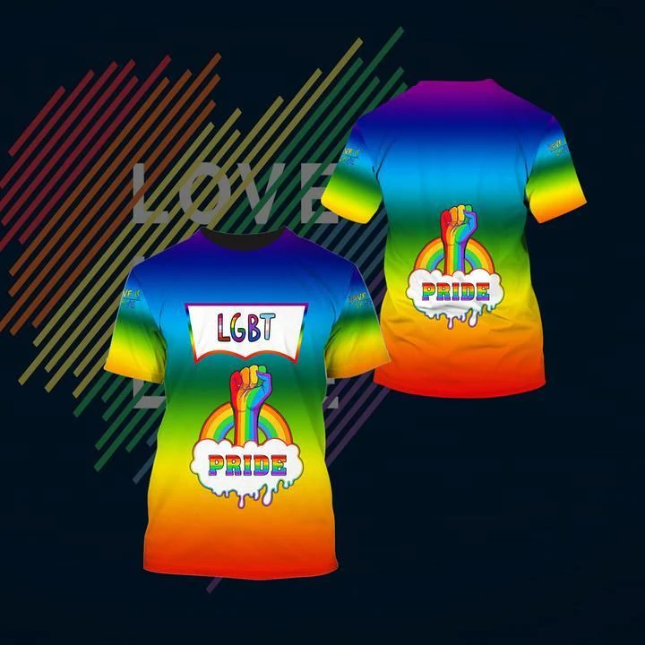 Lgbt Shirt For Pride Month/ Pride T Shirts/ Rainbow Shirt For Support Lgbt