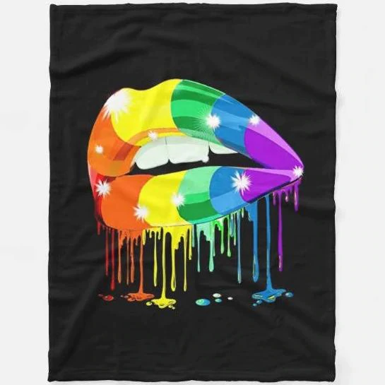 Pride Love Is Love Blanket/ Gay Gift For Pride Month/ Lesbian Birthday Gift/ Lgbt Blanket